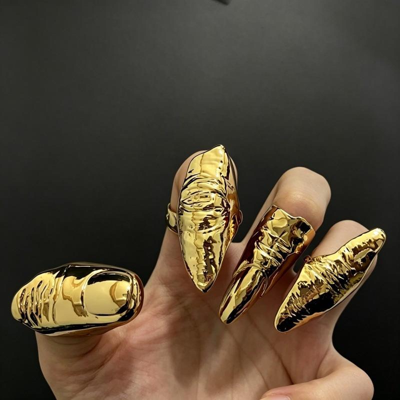 Punk Metallic Claw Nail Rings  - Men Accessories Tips recensione e prezzo