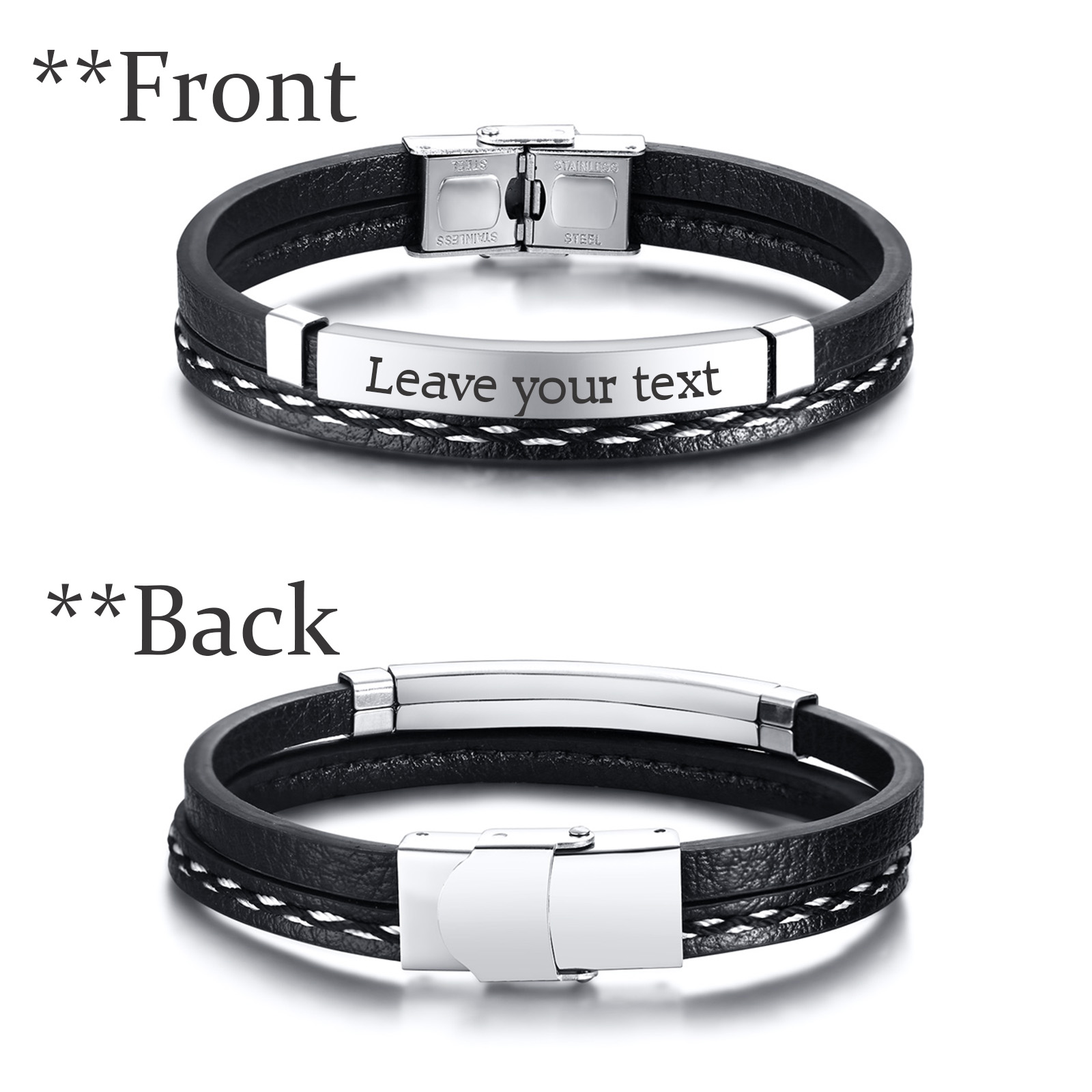Dual-Layer Commission Braided  - Men Accessories Wholesale recensione e prezzo