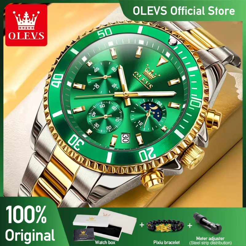 OLEVS 2870 Men's Watch Top Bra - Men'S Accessories Luxury Brands recensione e prezzo