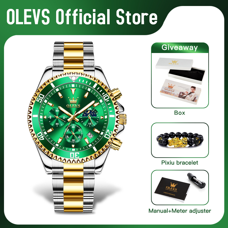 OLEVS 2870 Men's Watch Top Bra - Men'S Accessories Luxury Brands recensione e prezzo
