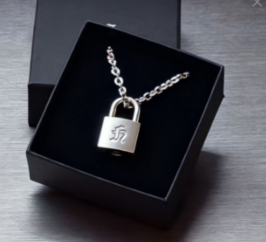 Smooth Matte Finish Metal Lock - Men'S Accessories And Jewelry recensione e prezzo