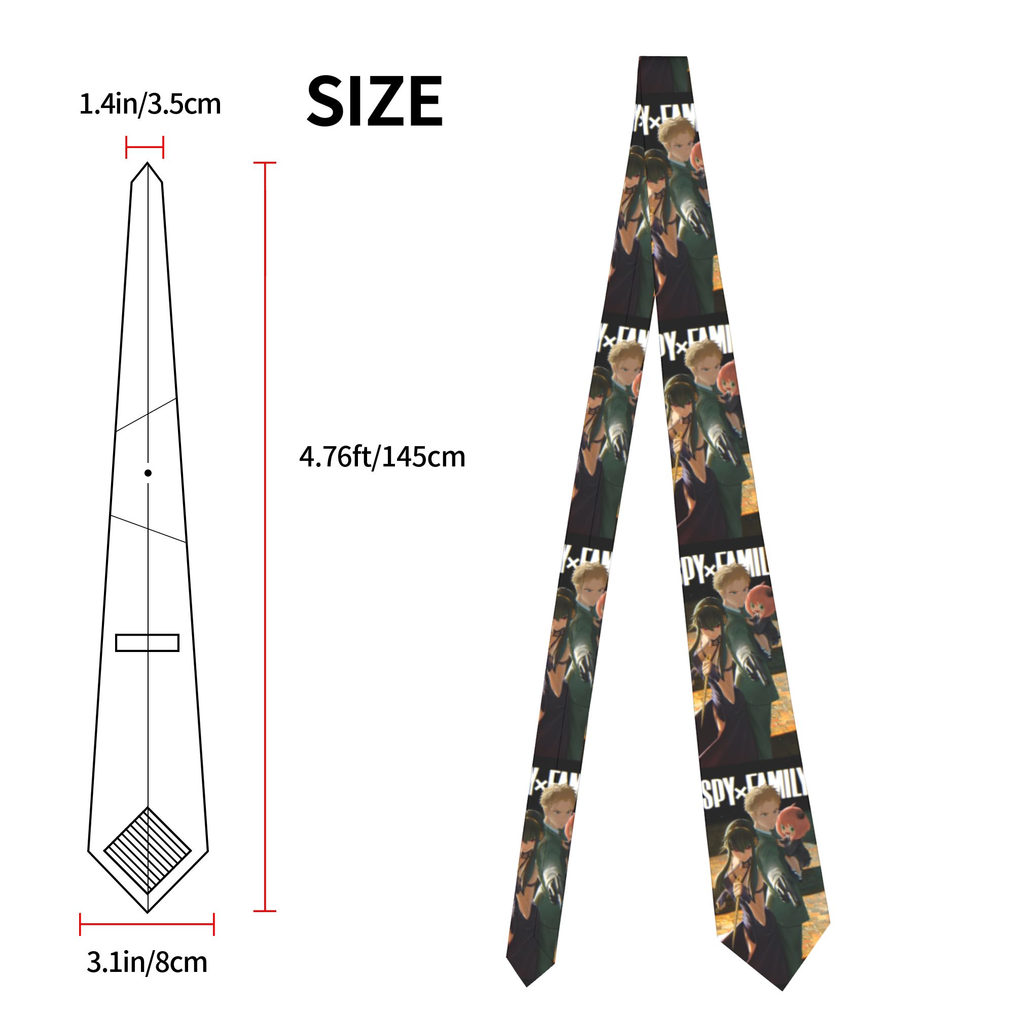 Spy X Family Necktie Unisex Sk - X Men Accessories recensione e prezzo